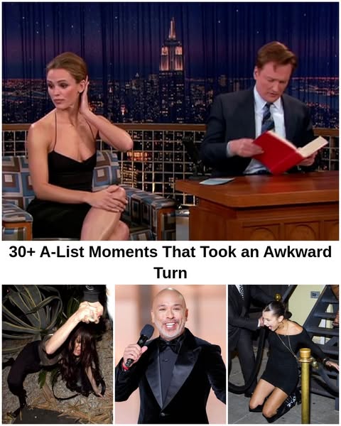 25+ Awkward Hollywood Moments Caught on Camera